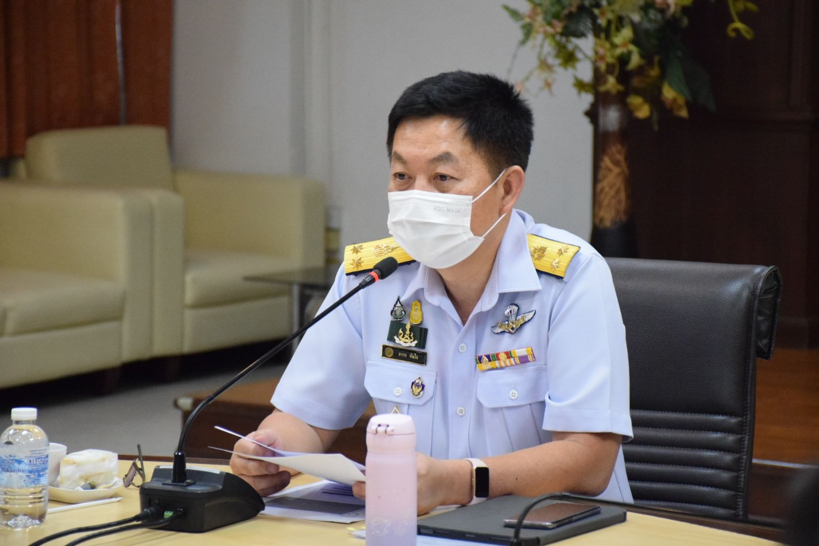 วันจันทร์ที่ 20 มิถุนายน 2565 เวลา 16.30 น. ณ ห้องประชุมพะยูน ชั้น 7 อาคารจุฬาภรณ์ กรมประมง  นายถาวร ทันใจ รองอธิบดีกรมประมง เป็นประธานการประชุมคณะทำงานจัดรูปแบบนิทรรศการและจัดงานสถาปนากรมประมงปีที่ 96 พ.ศ. 2565 ครั้งที่ 1/2565..คลิก