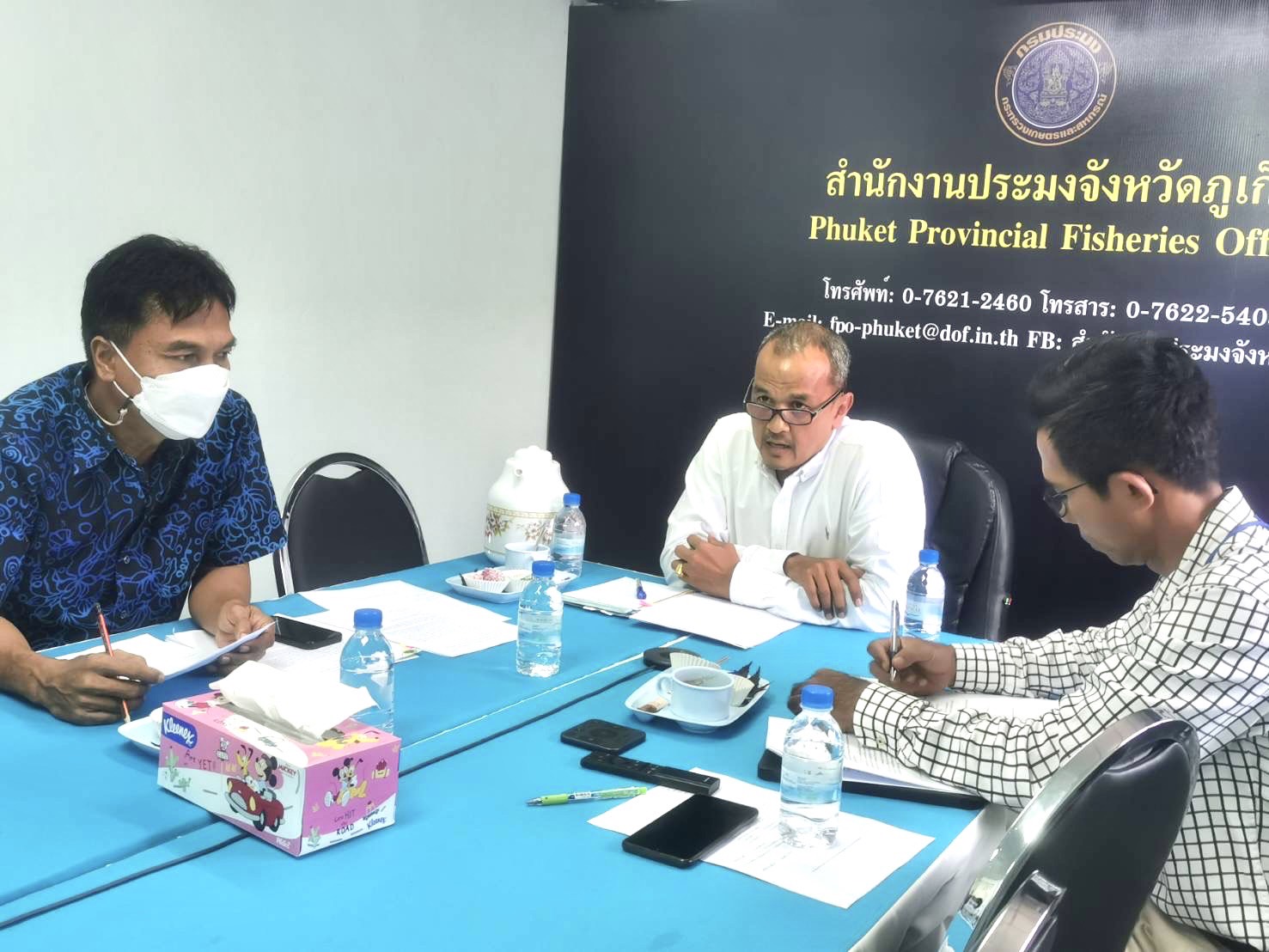 สำนักงานประมงจังหวัดภูเก็ต จัดการประชุมคณะกรรมการขับเคลื่อนนโยบายของกรมประมง (Fisheries Co -ordinator : FC)..คลิก