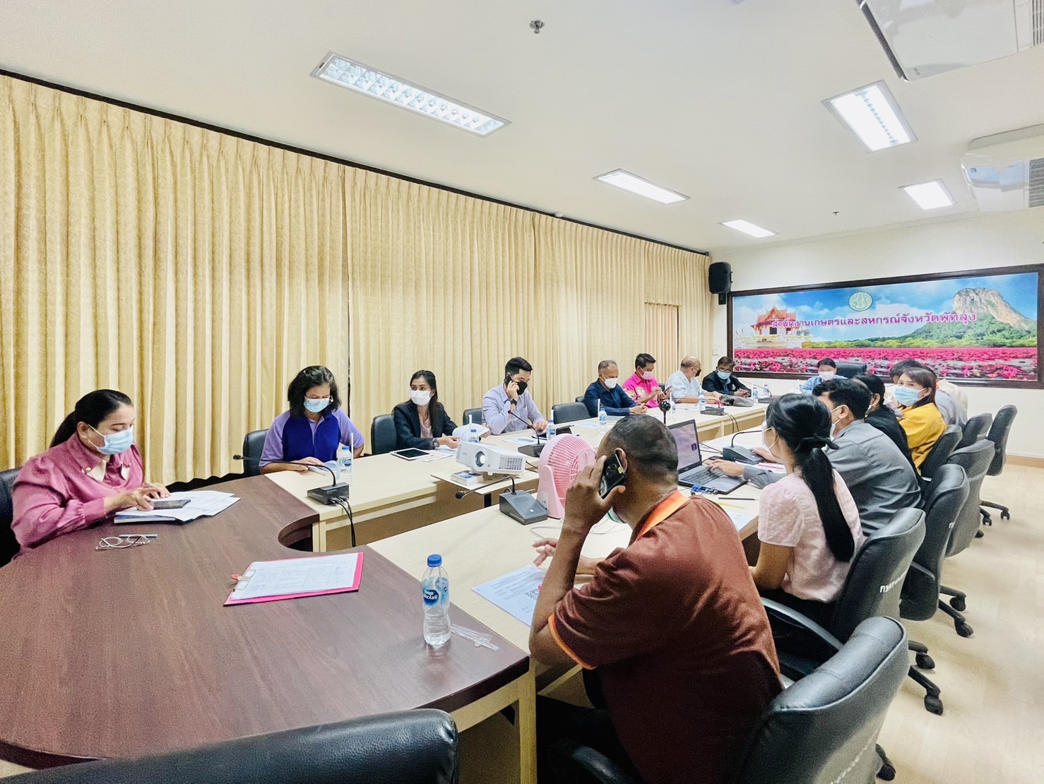 สำนักงานประมงจังหวัดพัทลุง เข้าร่วมประชุมคณะทำงานการจัดทำแผนพัฒนาการเกษตรและสหกรณ์ของจังหวัดพัทลุง ครั้งที่ 2/2565..คลิก