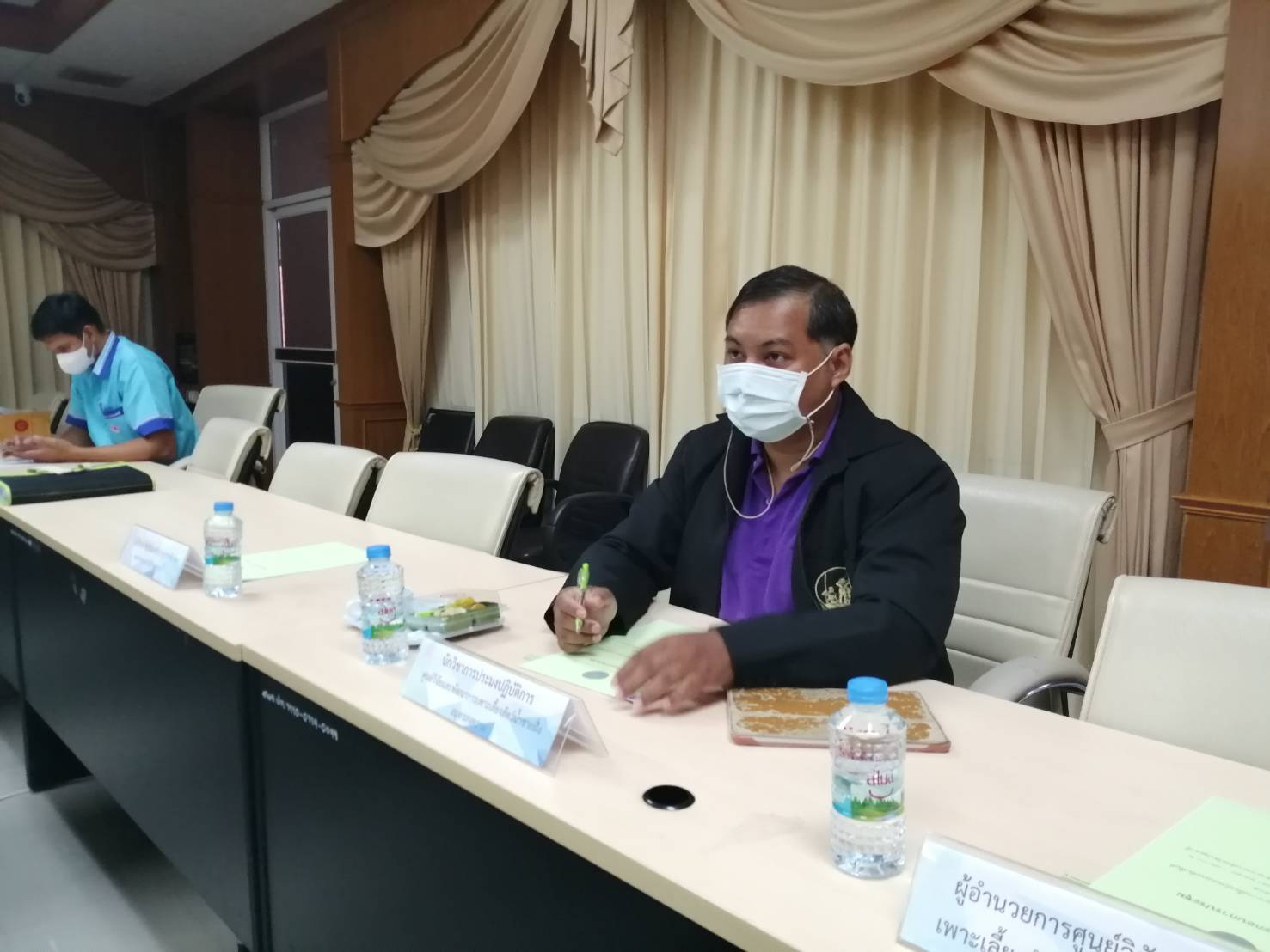 เข้าร่วมประชุมคณะทำงานแก้ไขปัญหาการเลี้ยงกุ้งทะเลจังหวัดปทุมธานี ครั้งที่ 2/2565