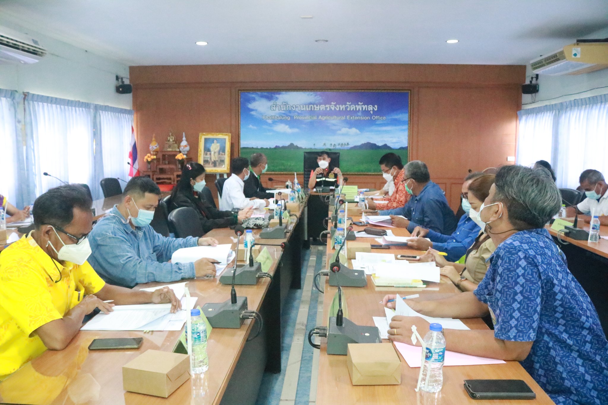 ประมงอำเภอเมืองพัทลุง เข้าร่วมประชุมคณะกรรมการบริหารงานอาสาสมัครเกษตรจังหวัดพัทลุง