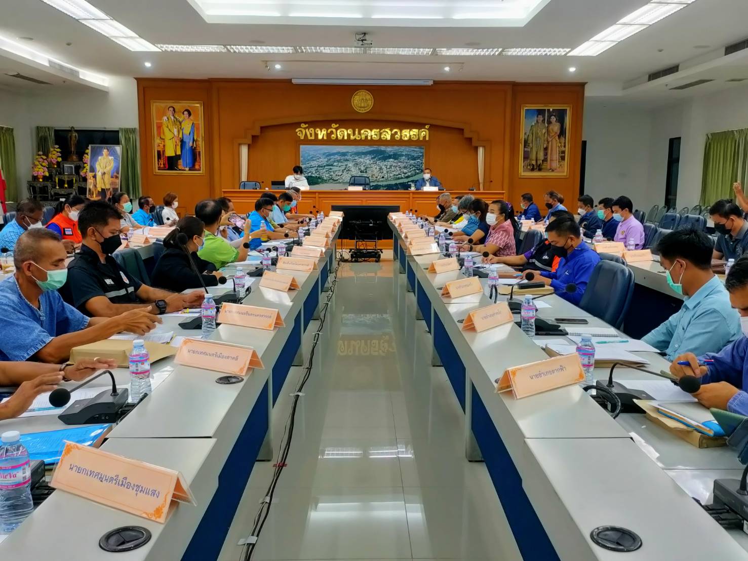 ประชุมการป้องกันและแก้ไขปัญหาอุทกภัยในเขตชุมชนเมืองและเตรียมการป้องกันและแก้ไขปัญหาฝนทิ้งช่วง พ.ศ.2565..คลิก