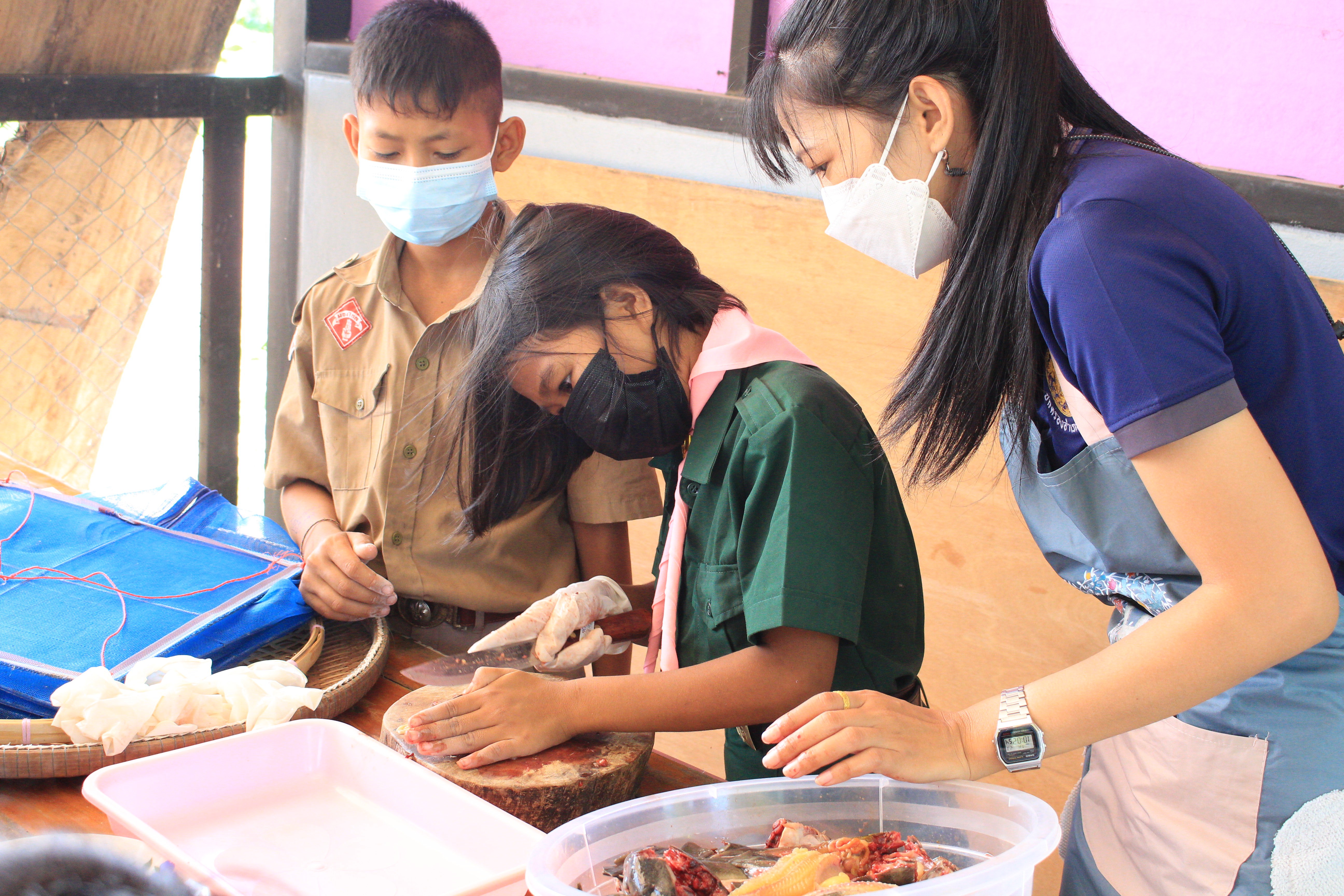 สำนักงานประมงจังหวัดอำนาจเจริญจัดฝึกอบรมโครงการส่งเสริมการดำเนินงานอบรมโครงการอันเนื่องมาจากพระราชดำริ หลักสูตรโภชนาการและการแปรรูปสัตว์น้ำ ประจำปีงบประมาณ 2565..คลิก