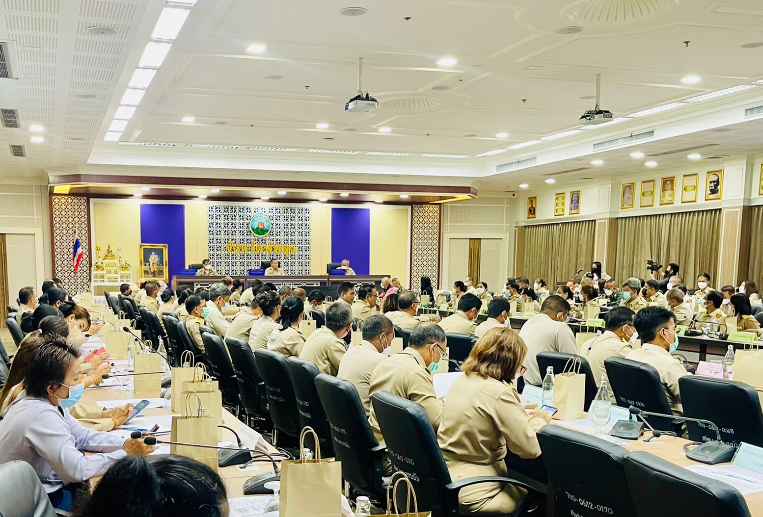 สำนักงานประมงจังหวัดพัทลุง เข้าร่วมประชุมคณะกรรมการจังหวัด หัวหน้าราชการประจำจังหวัดพัทลุง และนายอำเภอ ครั้งที่ 6/2565..คลิก