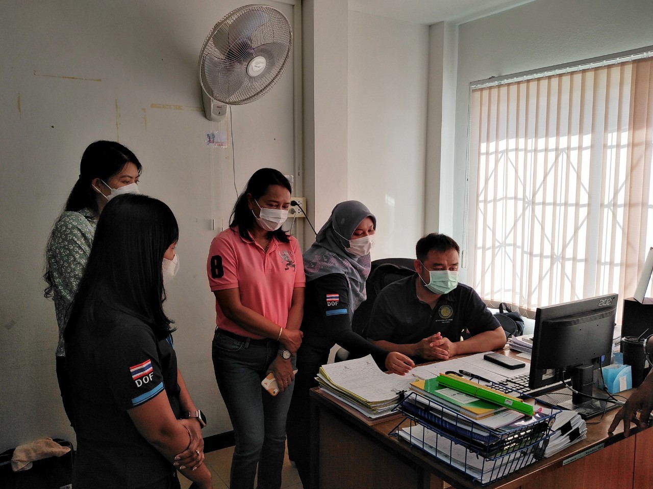 ดูงานเพื่อแลกเปลี่ยนเรียนรู้การปฏิบัติงานให้เป็นนวทางเดียวกัน..คลิก