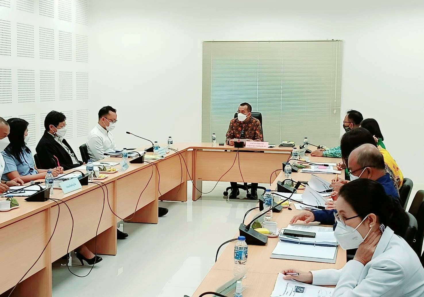 เข้าร่วมการประชุมเตรียมความพร้อมการชี้แจงงบประมาณรายจ่ายประจำปีงบประมาณ พ.ศ. 2566..คลิก