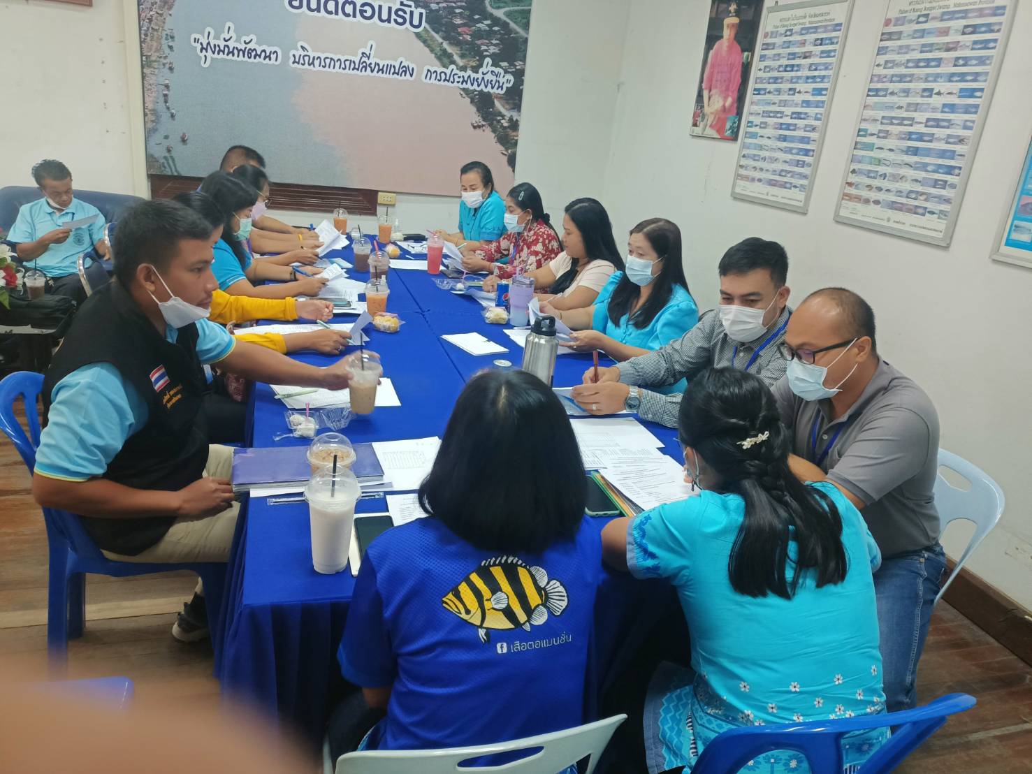 ประชุมข้าราชการ ลูกจ้างประจำ และพนักงานราชการ สำนักงานประมงจังหวัดนครสวรรค์ ครั้งที่ 6/2565..คลิก