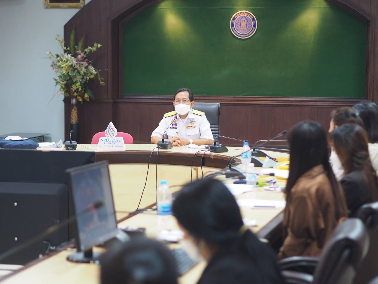 นายเฉลิมชัย สุวรรณรักษ์ อธิบดีกรมประมง พบปะข้าราชการบรรจุใหม่ จำนวน 31 ราย..คลิก