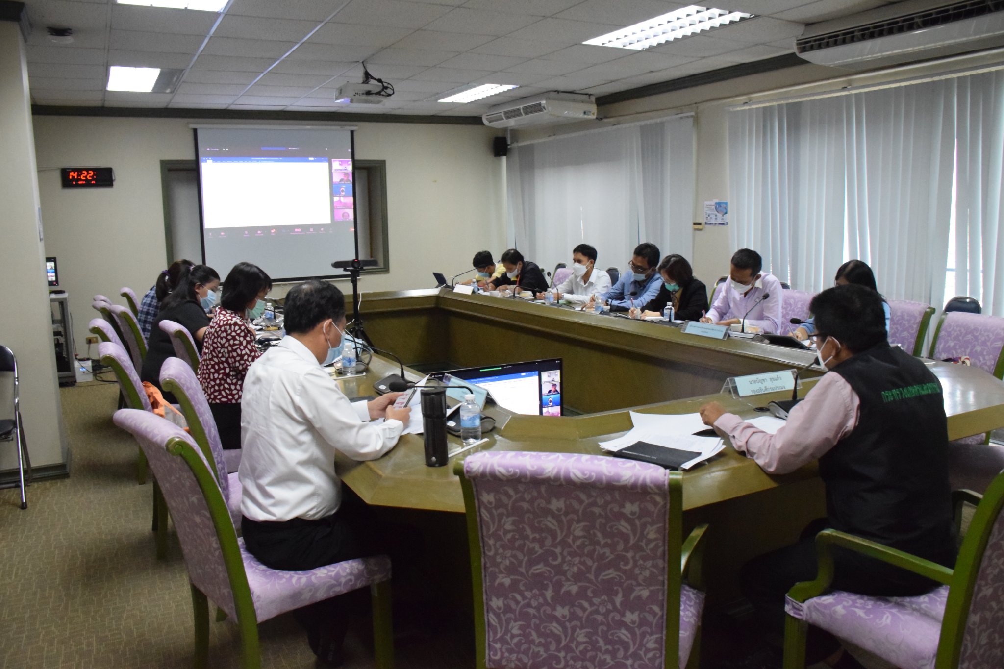นายบัญชา สุขแก้ว รองอธิบดีกรมประมง เป็นประธานการประชุม เตรียมการประชุมคณะกรรมการฟื้นฟูและพัฒนาศักยภาพ การประมงไทย ครั้งที่ 3/2565