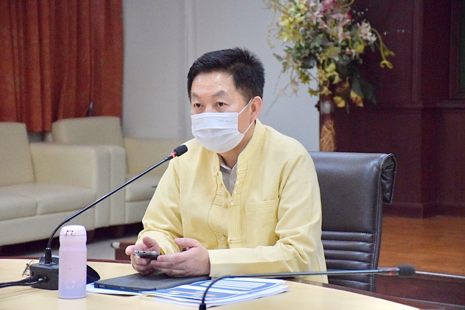 นายถาวร ทันใจ รองอธิบดีกรมประมง เป็นประธานการประชุมบูรณาการฐานข้อมูลและการขับเคลื่อนองค์กรด้วยข้อมูลกรมประมง..คลิก