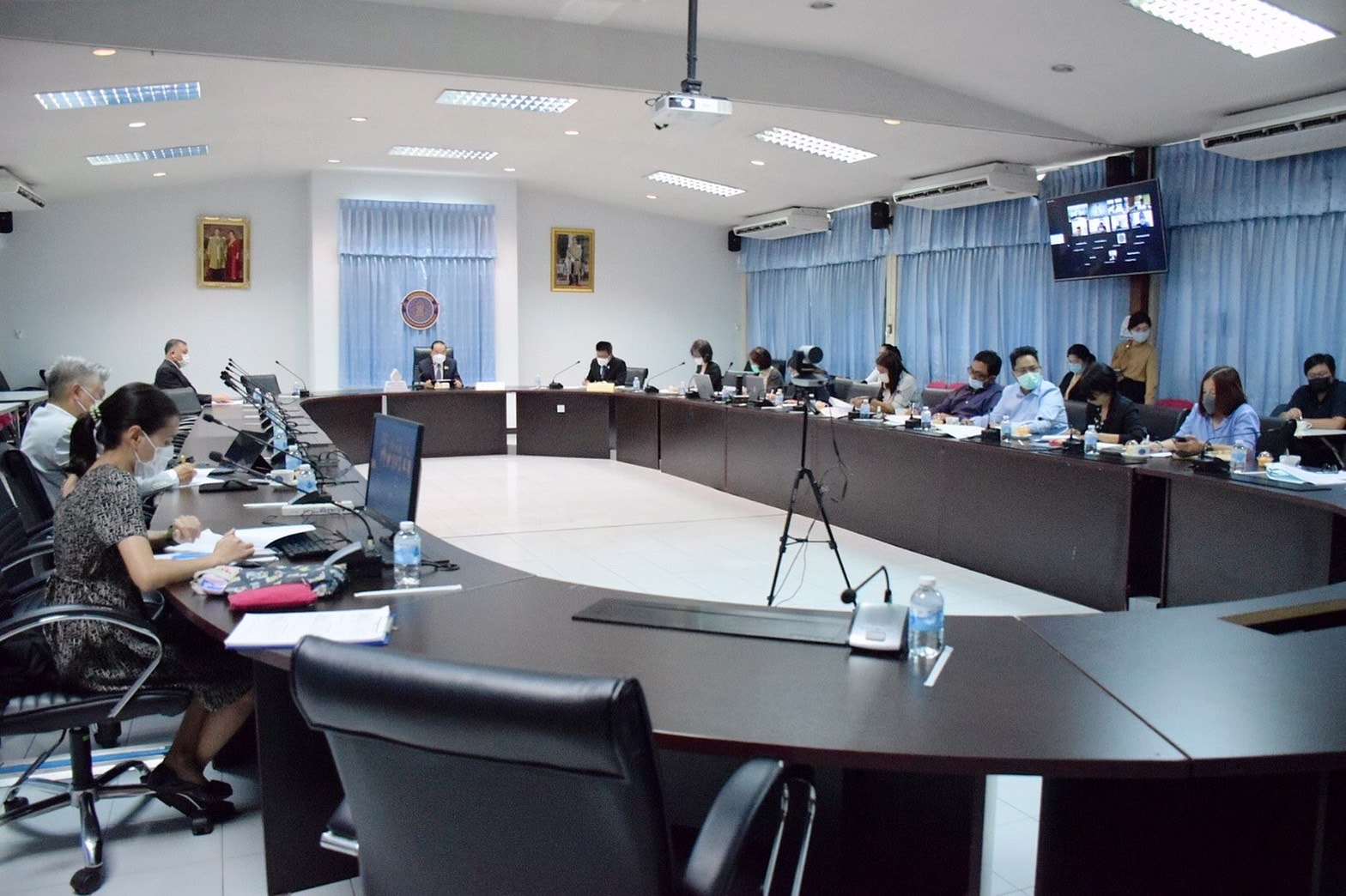 นายบัญชา สุขแก้ว รองอธิบดีกรมประมง ร่วมประชุมคณะกรรมการประสาน ติดตาม และสนับสนุนการทำการประมงอย่างยั่งยืน ครั้งที่ 1/2565