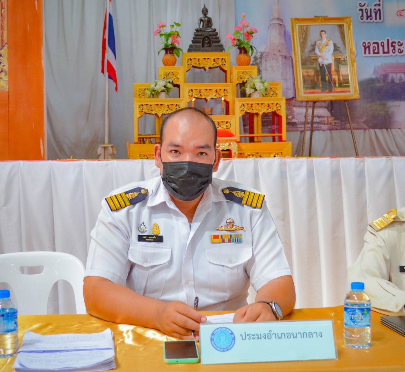 วันที่ 4 กรกฎาคม 2565  นายเมธา ตาลเหล็ก ประมงอำเภอนากลาง ร่วมประชุมประจำเดือน กำนัน ผู้ใหญ่บ้านฯลฯ อำเภอนากลาง ประจำเดือนมิถุนายน 2565 ..คลิก
