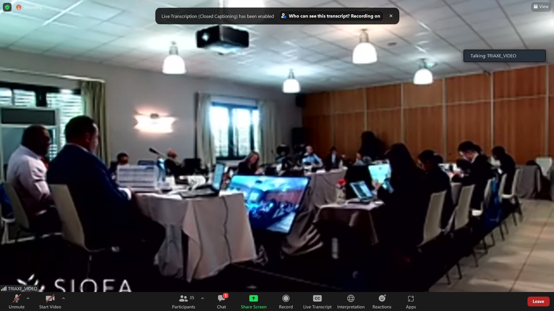 การประชุม the 6th Compliance Committee (CC6) ภายใต้กรอบความตกลงการทำการประมงสำหรับพื้นที่ทางตอนใต้ของมหาสมุทรอินเดีย (SIOFA)..คลิก