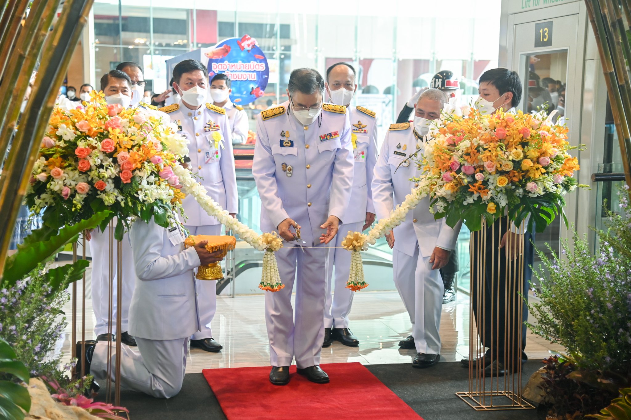 ๕ กรกฎาคม ๒๕๖๕ พิธีเปิดงานวันประมงน้อมเกล้าฯ ครั้งที่ ๓๒