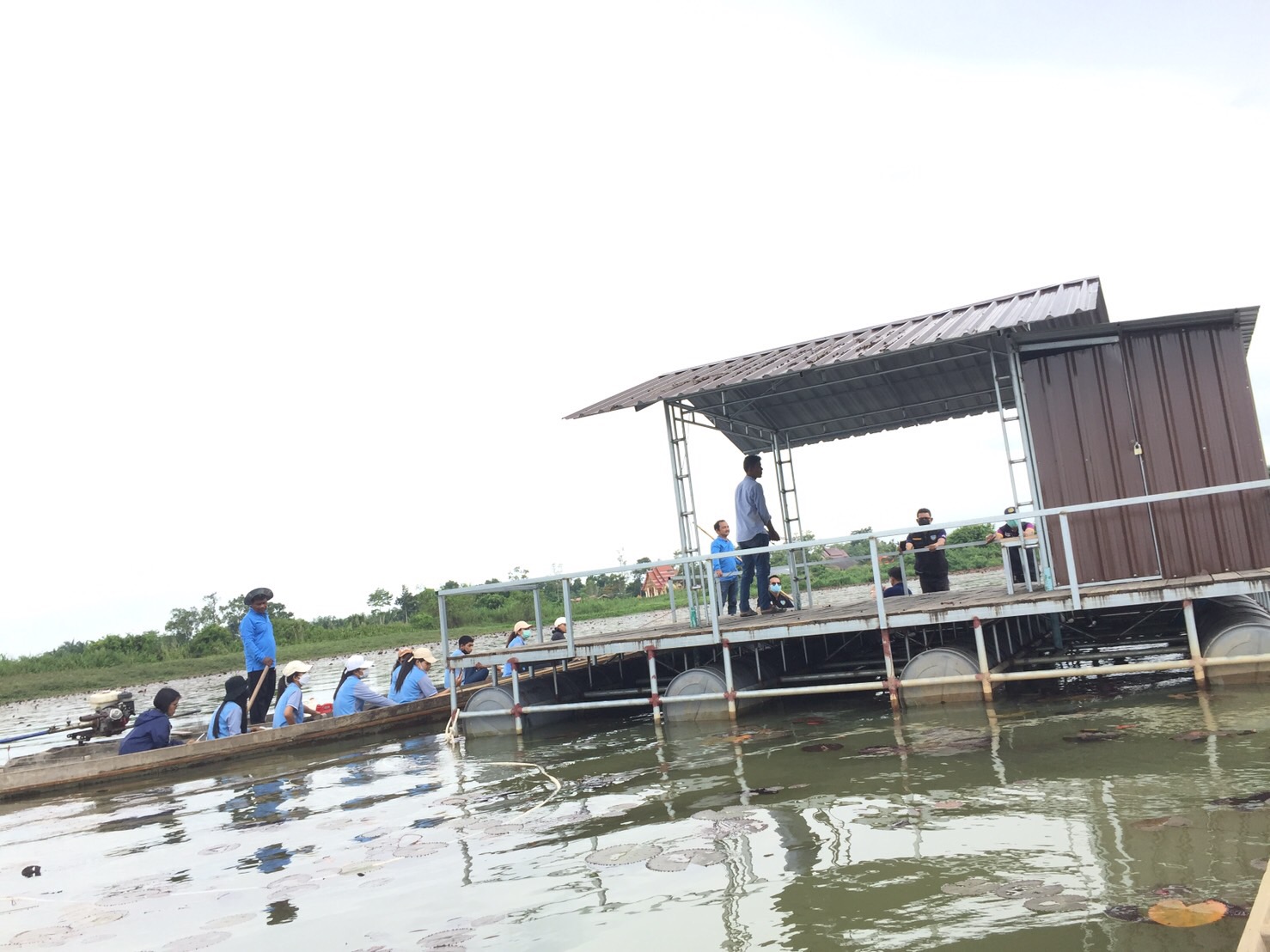 สำนักงานประมงจังหวัดพัทลุง ลงพื้นที่ร่วมตรวจติดตามความก้าวหน้าโครงการพัฒนาอาชีพและส่งเสริมความเข้มแข็งของชุมชนประมง