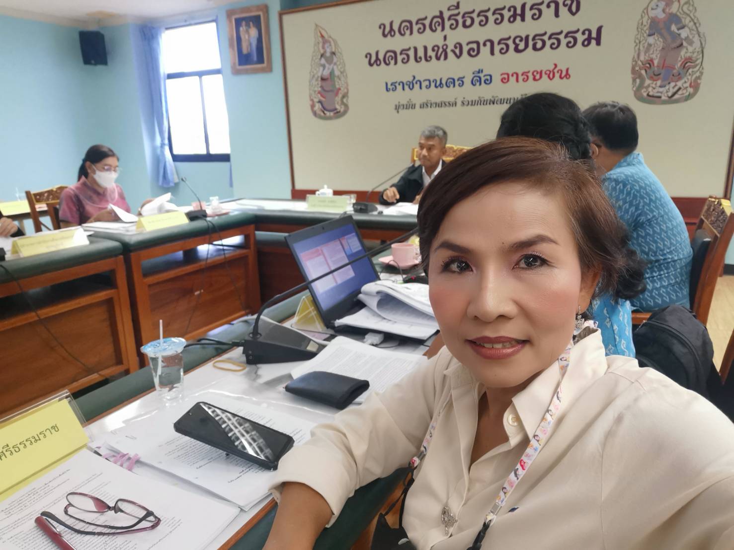 ประชุมคณะกรรมการพิจารณาพื้นที่ระงับการใช้ความเค็มในการเพาะเลี้ยงสัตว์น้ำในพื้นที่น้ำจืด จังหวัดนครศรีธรรมราช