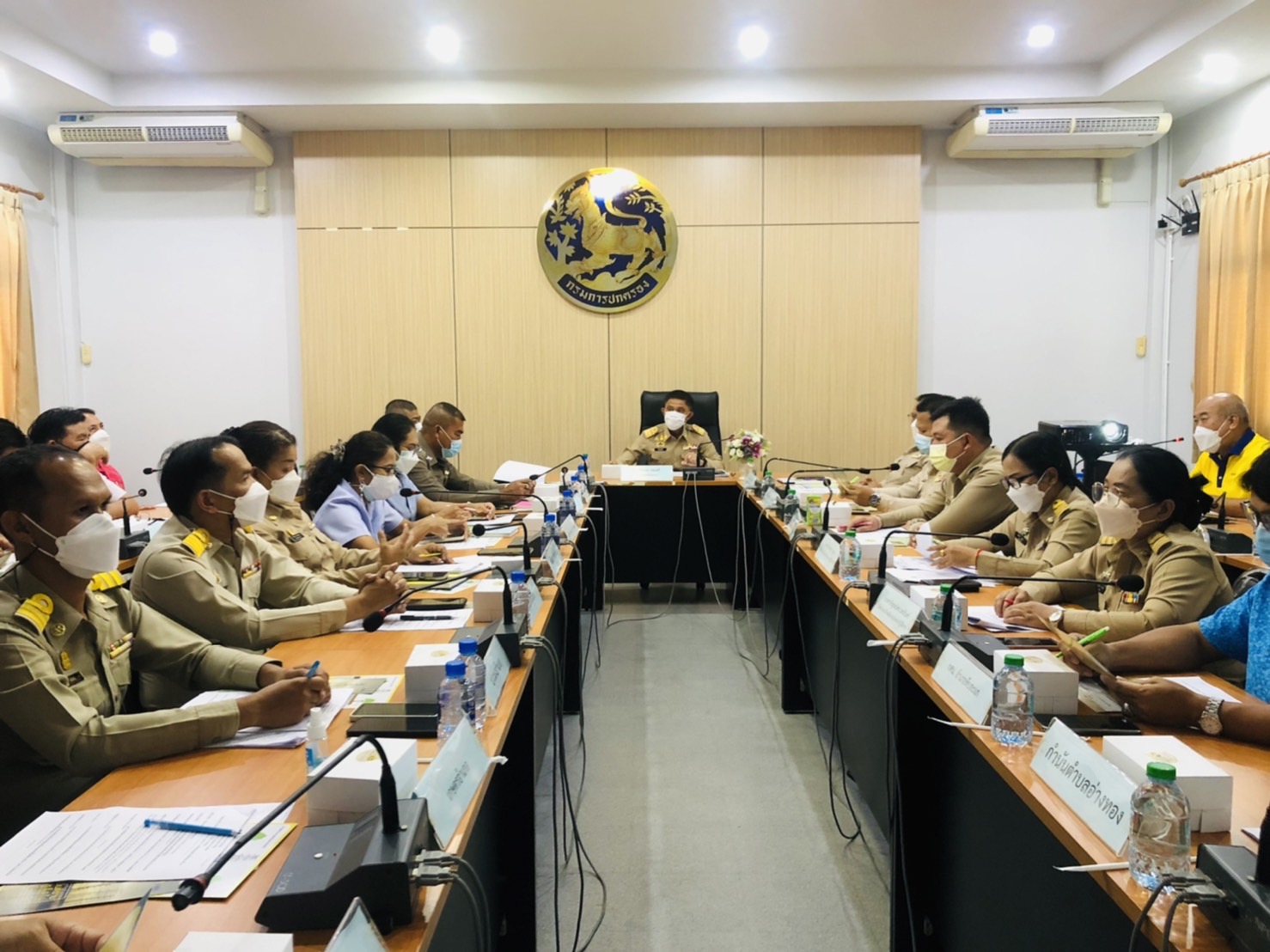 ประมงอำเภอทับสะแก เข้าร่วมประชุมหัวหน้าส่วนราชการอำเภอทับสะแก ประจำเดือนกรกฎาคม 2565..คลิก