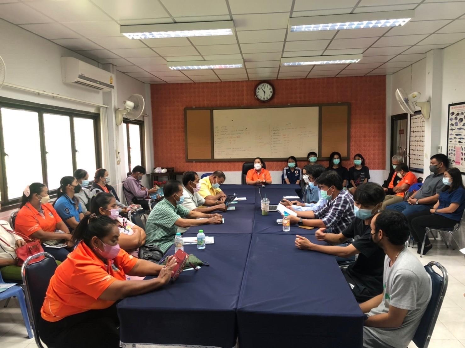 การประชุมคณะทำงานแก้ไขปัญหาการเลี้ยงกุ้งทะเล ระดับพื้นที่ จังหวัดสมุทรสงคราม  ครั้งที่ 3/2565