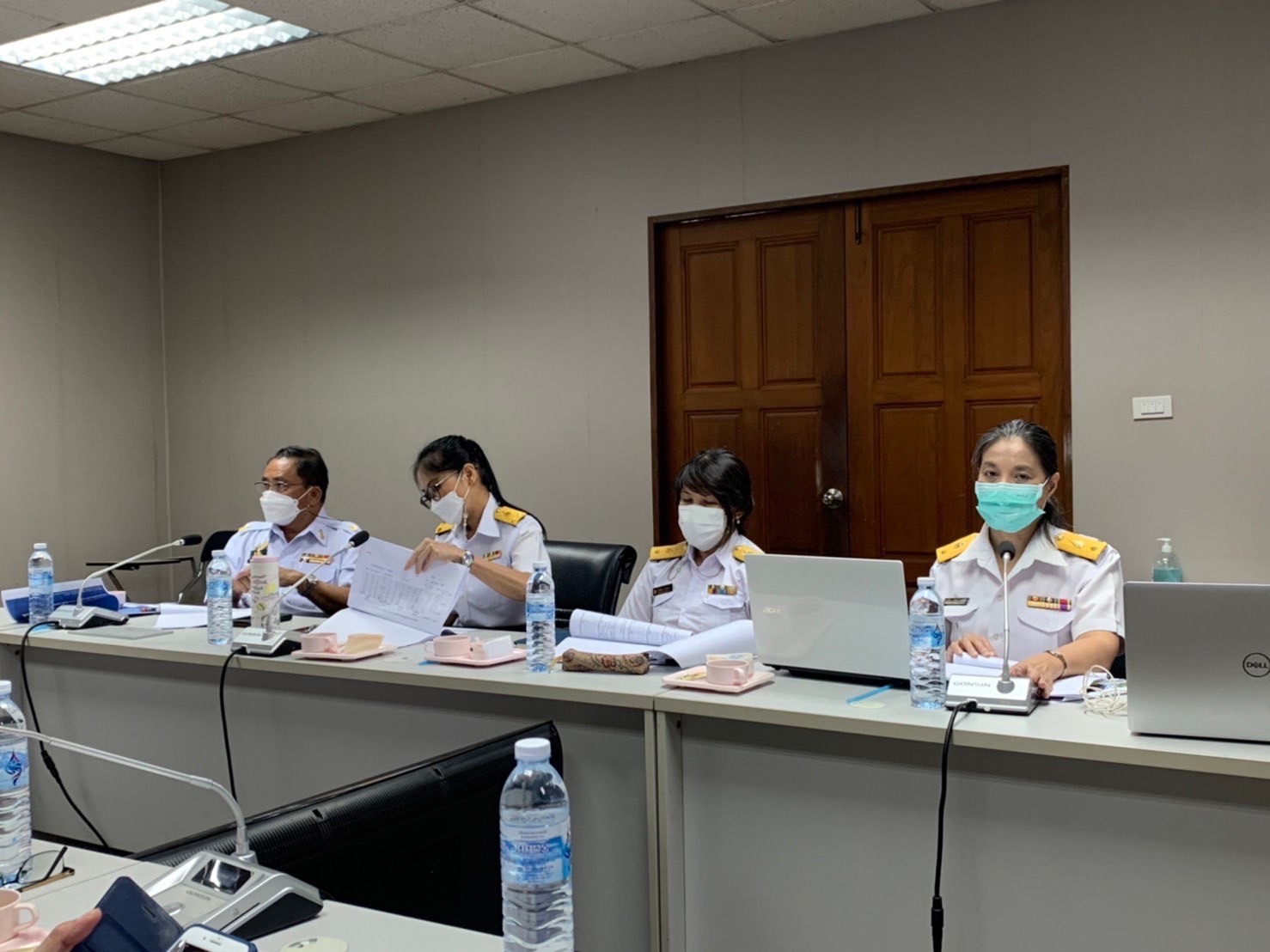 ประชุมคณะทำงานแก้ไขปัญหาไนโตรฟูแรนส์ และสารต้องห้ามต่างๆ ในกุ้งก้ามกราม ครั้งที่ 2/2565..คลิก