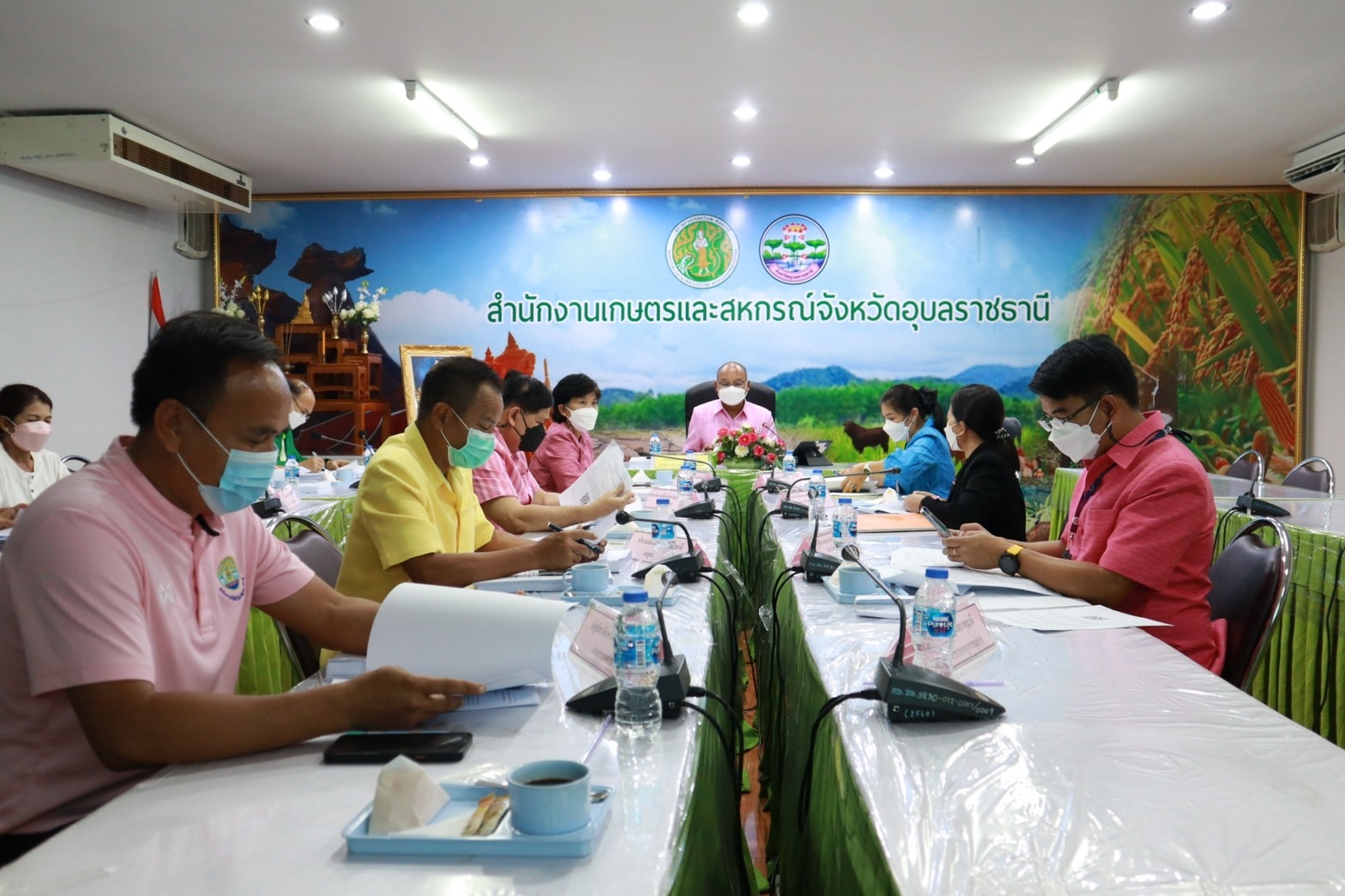 ประมงจังหวัดร่วมประชุมคณะอนุกรรมการบริหารกองทุนหมุนเวียนเพื่อการกู้ยืมแก่เกษตรกรและผู้ยากจน (อบก.) ส่วนจังหวัด