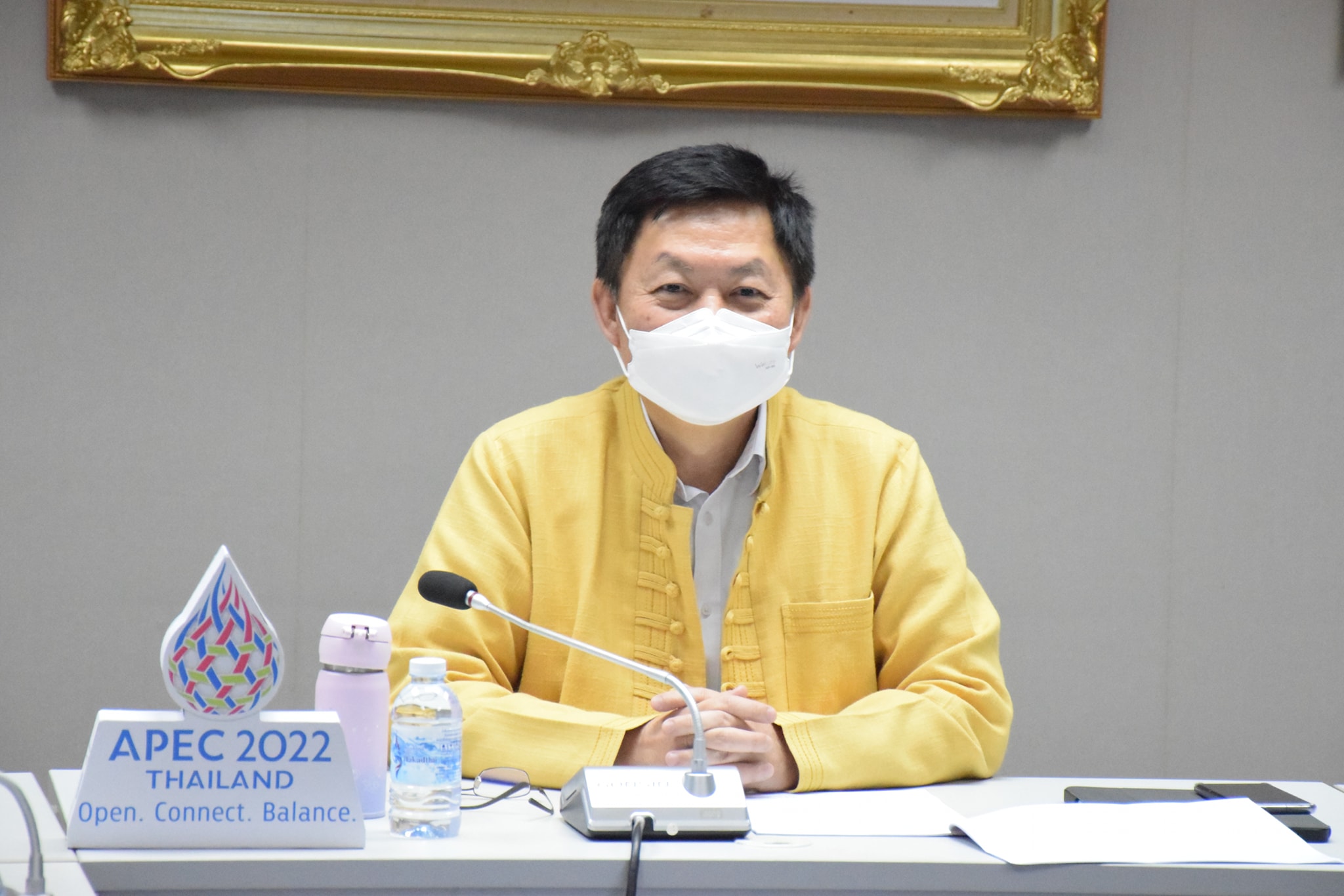 นายเฉลิมชัย สุวรรณรักษ์ อธิบดีกรมประมง มอบหมายให้ นายถาวร ทันใจ รองอธิบดีกรมประมง เป็นประธานการประชุมคณะอำนวยการจัดการประกวดหน่วยงานกรมประมงที่มีแนวปฏิบัติที่ดี (Best Practice) ประจำปี 2565 ครั้งที่ 1/2565..คลิก