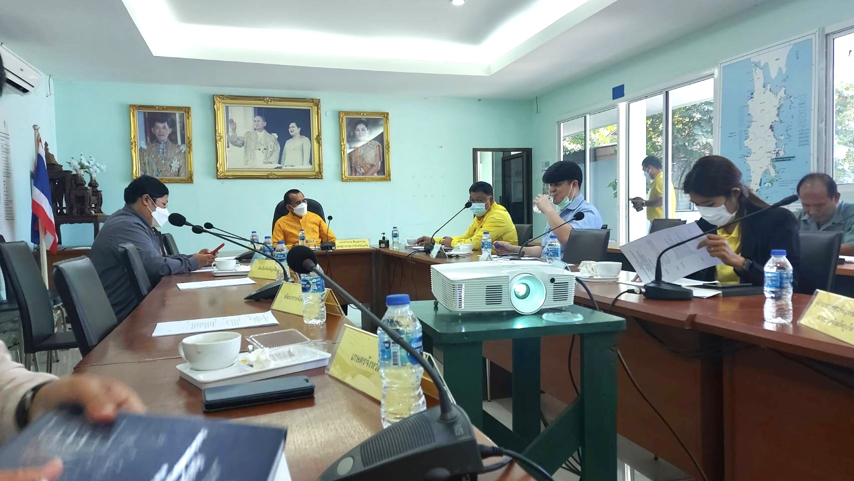 เข้าร่วมประชุมคณะกรรมการอำนวยการอาสาสมัครพิทักษ์ทรัพยากรธรรมชาติและสิ่งแวดล้อมหมู่บ้าน (ทสม.)..คลิก