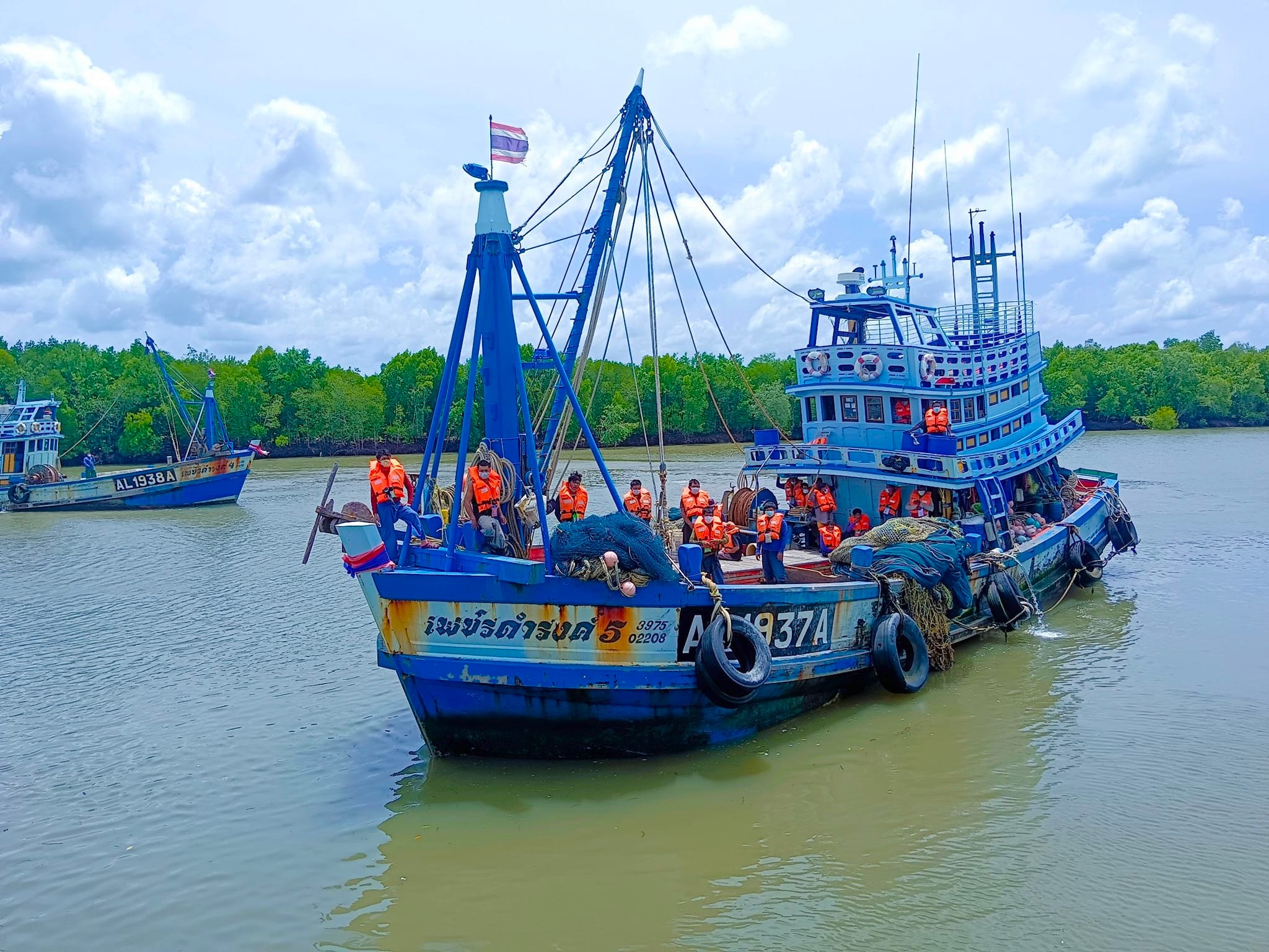 วันที่ 19 กรกฎาคม 2565 : ศูนย์ควบคุมการแจ้งเรือเข้าออกสตูล รับการตรวจประเมินผลการปฏิบัติงานจากชุด FIT