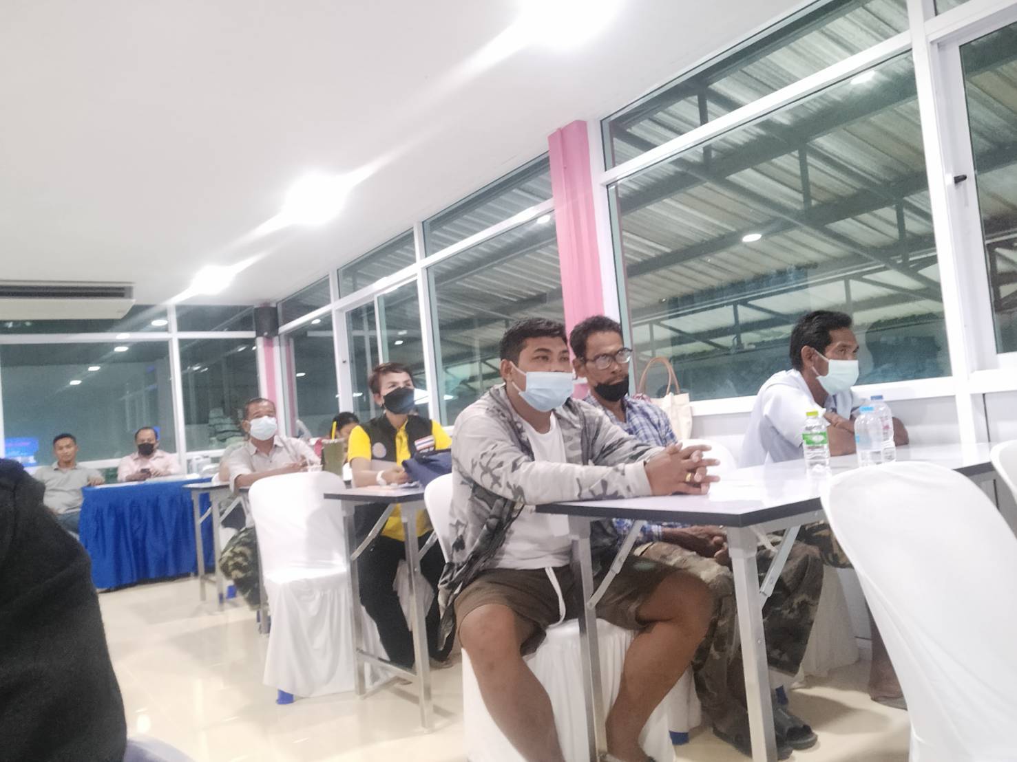 การประชาสัมพันธ์แนวทางการเพิ่มผลผลิตกุ้งทะเลตามโครงการฟื้นฟูผลผลิตกุ้งทะเล