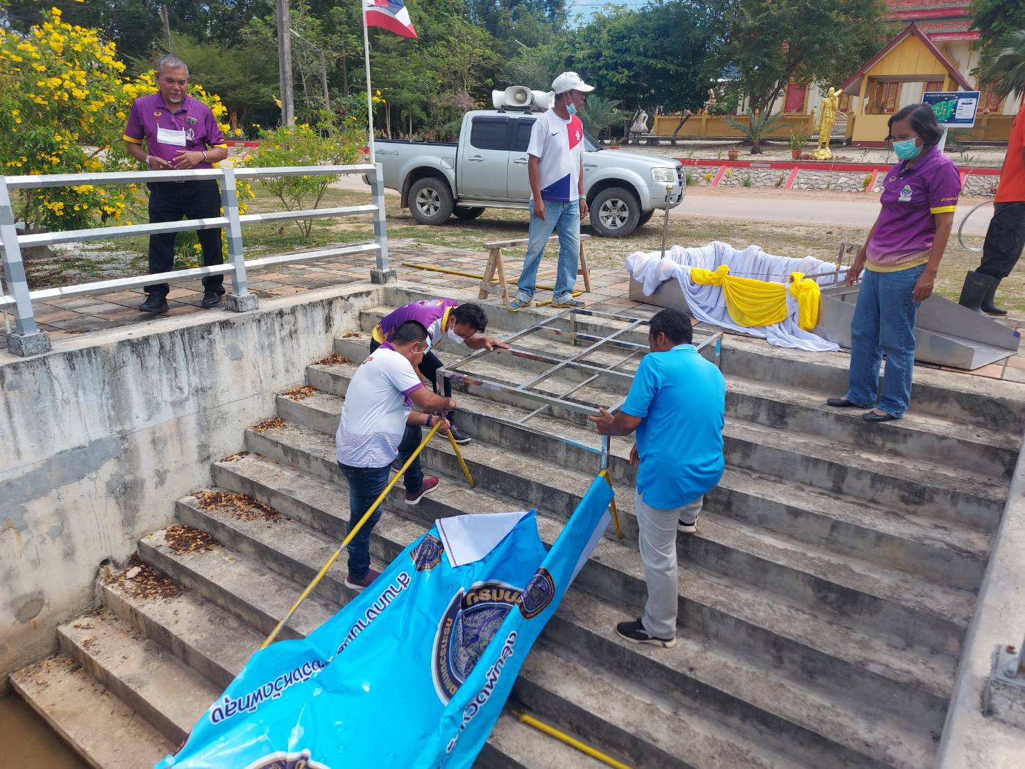 สำนักงานประมงจังหวัดพัทลุง ลงพื้นที่เตรียมสถานที่เพื่อจัดพิธีปล่อยพันธุ์สัตว์น้ำ วันเฉลิมพระชนพรรษา พระบาทสมเด็จพระปรเมนทรรามาธิบดีศรีทรมหาวชิราลงกรณ พระวชิรเกล้าเจ้าอยู่หัว..คลิก