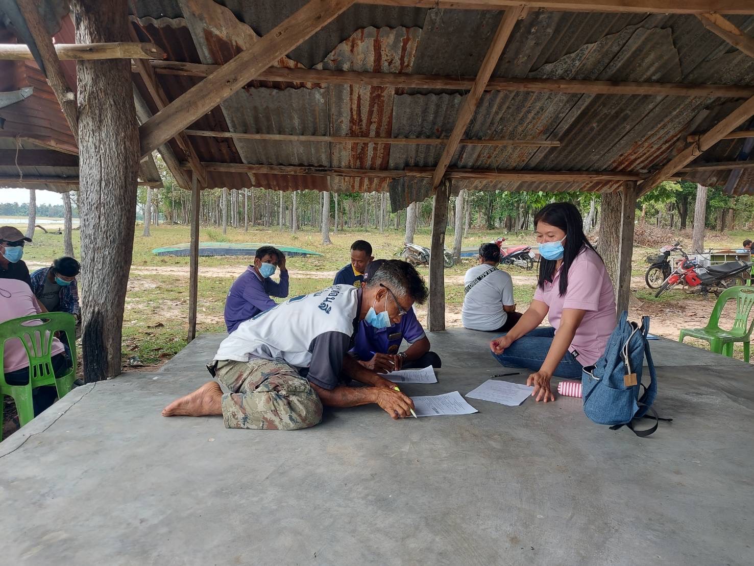 ประมงอุบลฯ ลงพื้นที่อำเภอสิรินธร เพื่อเก็บข้อมูลชาวประมงในโครงการการศึกษาระดับภูมิภาคเรื่องการประเมินผลผลิตสัตว์น้ำที่ถูกนำมาใช้ประโยชน์ในแต่ละประเภทที่อยู่อาศัย ในลุ่มน้ำโขงตอนล่าง ของสำนักเลขาธิการคณะกรรมาธิการแม่น้ำโขงแห่งชาติไทย (Mekong River  Commission  Secretariat:MRCS) 