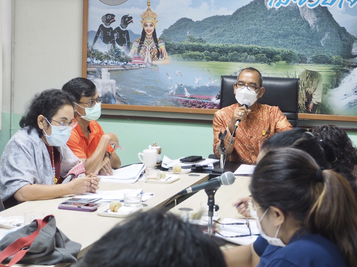 สำนักงานประมงจังหวัดพัทลุง เข้าร่วมประชุมการขับเคลื่อนขจัดความยากจนคนเมืองลุง พัฒนาคุณภาพชีวิต ตามระบบ TPMAP