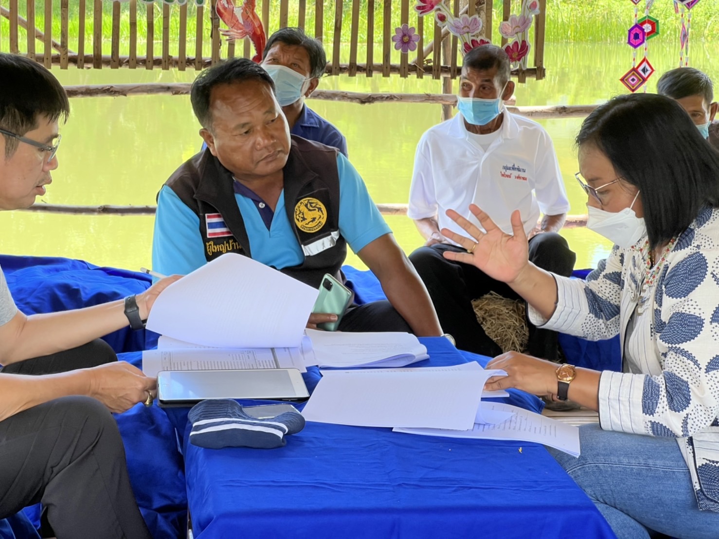 ลงพื้นที่เตรียมรับการตรวจประเมินรางวัลเลิศรัฐ สาขาการบริหารราชการแบบมีส่วนร่วม ประเภทเลื่องลือขยายผล ระดับดีเด่น ประจำปี พ.ศ. 2565