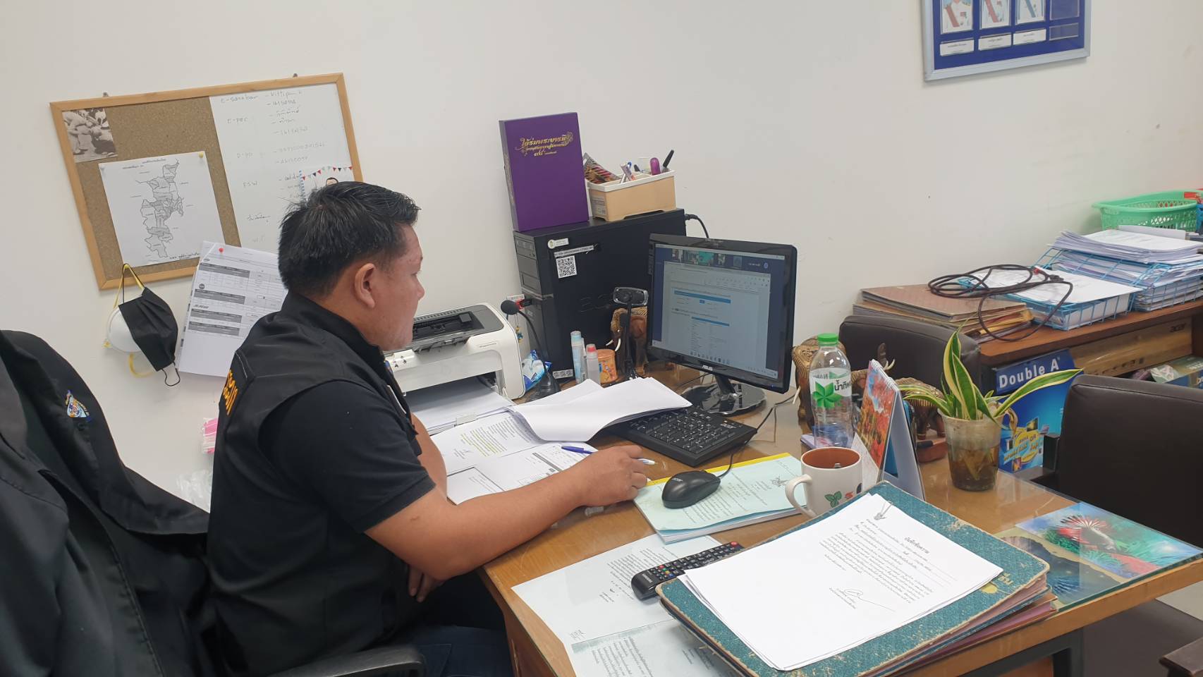วันที่ 26 กรกฏาคม 2565 ร่วมประชุมกองฯ ผ่านระบบ Zoom Meeting..คลิก