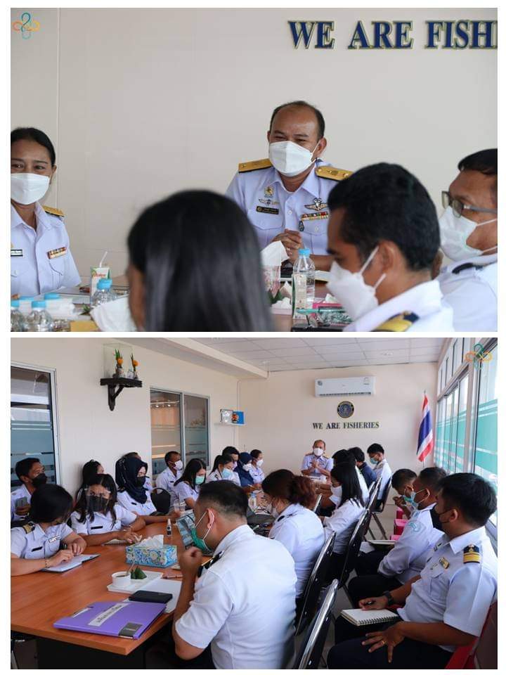 ประชุมหัวหน้าส่วนราชการและเจ้าหน้าที่ในสังกัดศูนย์บริหารจัดการด่านตรวจประมงเขต 8 (สงขลา)?..คลิก