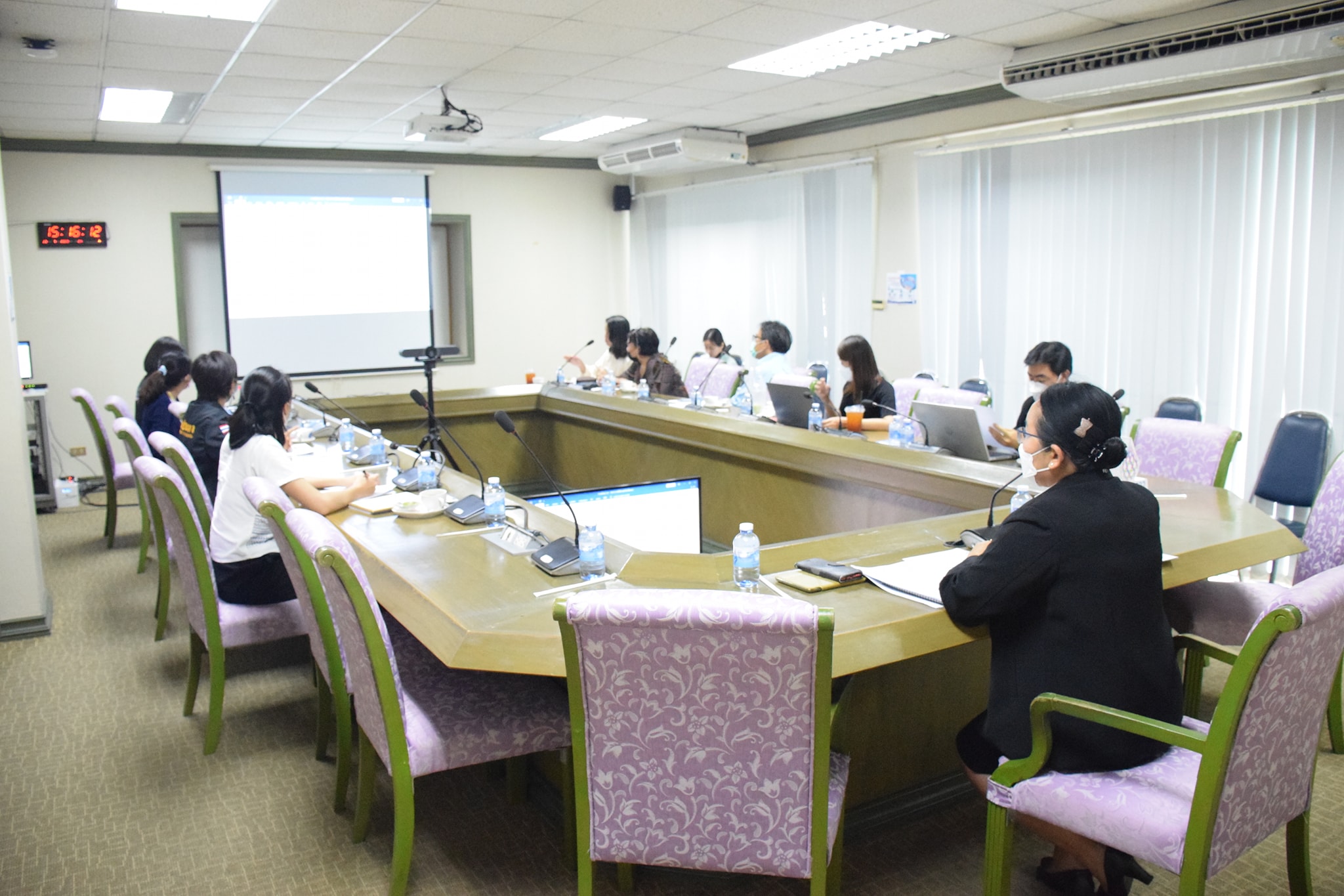 การประชุมพิจารณาร่างรายงานการประชุม The 10th Technical Committee on Allocation Criteria หรือ TCAC10..คลิก