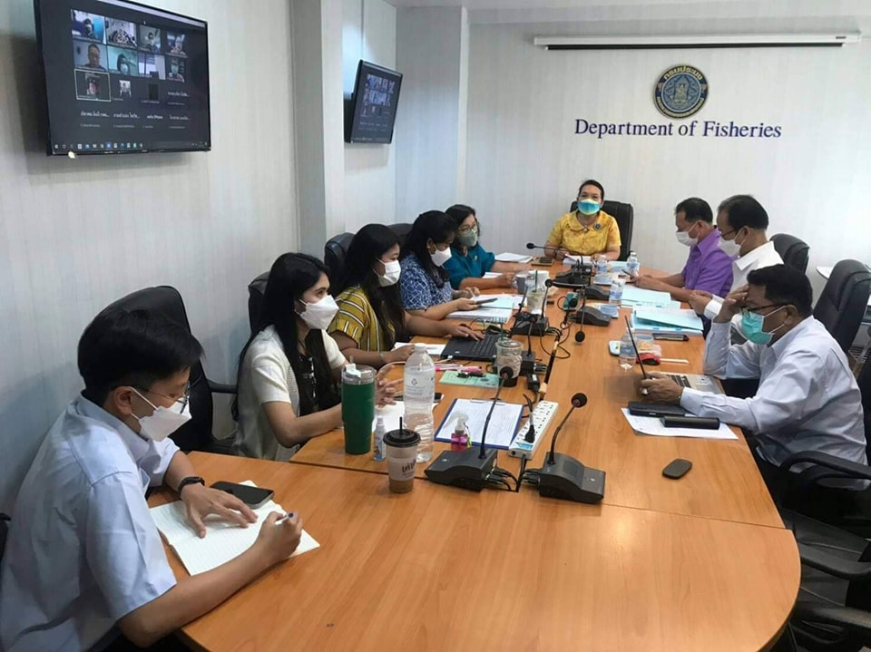 นางเพราลัย นุชหมอน ผู้ทรงคุณวุฒิกรมประมง เป็นประธานการประชุมคณะกรรมการพิจารณาการจัดสร้างแหล่งอาศัยสัตว์ทะเล ครั้งที่ 3/2565..คลิก