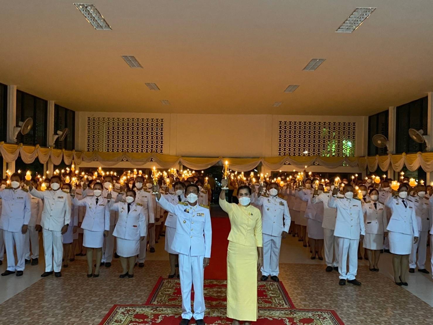 ประมงอำเภอเขาชัยสน  เข้าร่วมพิธีพิธีถวายเครื่องราช สักการะและวางพานพุ่ม และพิธีจุดเทียนถวายพระพรชัยมงคล เนื่องในโอกาสวันเฉลิมพระ ชนมพรรษา ๒๘ กรกฎาคม ๒๕๖๕..คลิก