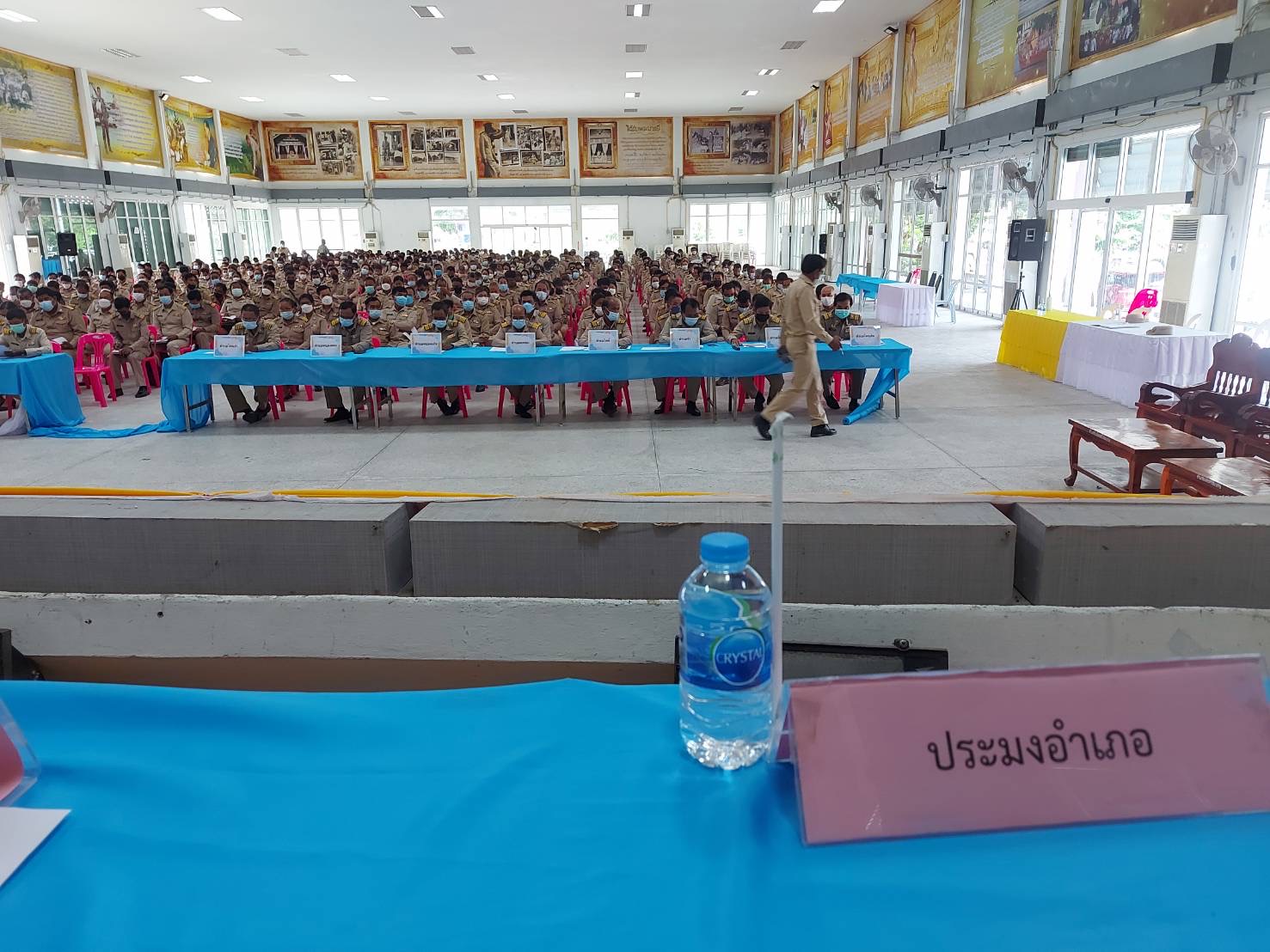 นางเสาวณี แสนโคก ประมงอำเภอเมืองศรีสะเกษ และนายยุทธจิตร พวงอินทร์ ประมงอำเภอขุขันธ์  เข้าร่วมประชุมหัวหน้าส่วนราชการฯ และการประชุมกำนัน  ผู้ใหญ่บ้านฯ ประจำเดือนสิงหาคม 2565..คลิก