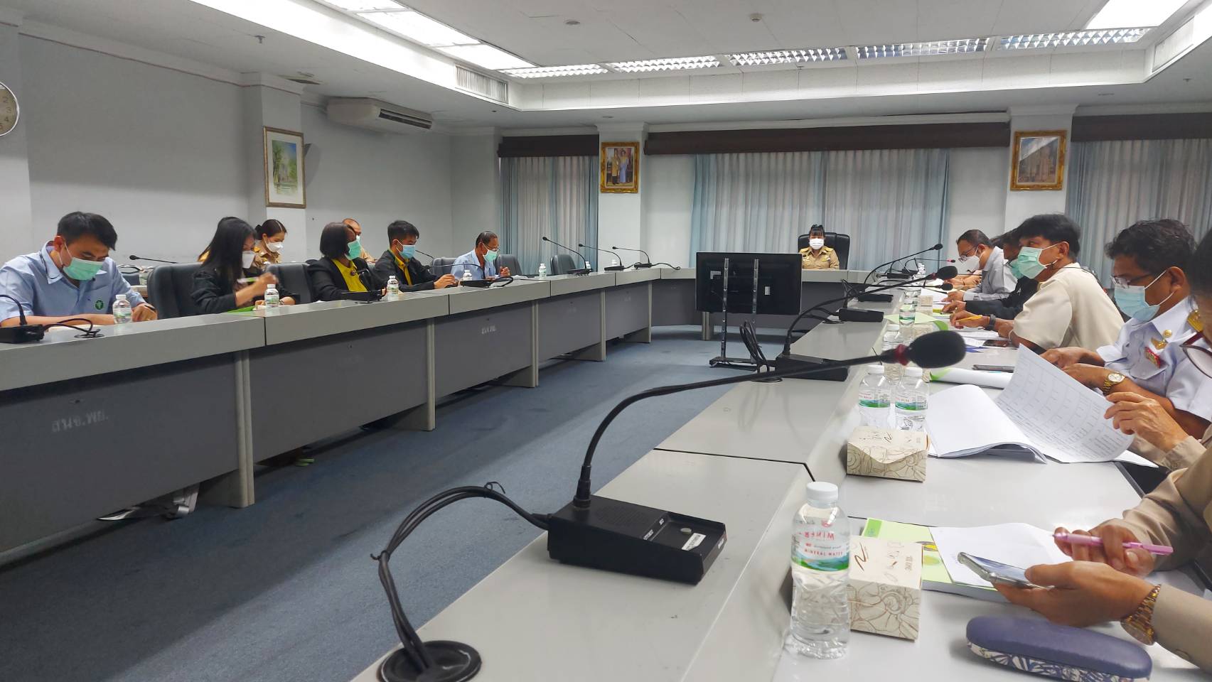 เข้าร่วมประชุมเชิงปฏิบัติการเพื่อรับฟังความคิดเห็นต่อร่างแผนพัฒนาการเกษตรและสหกรณ์ของจังหวัดพะเยา พ.ศ. 2566-2570
