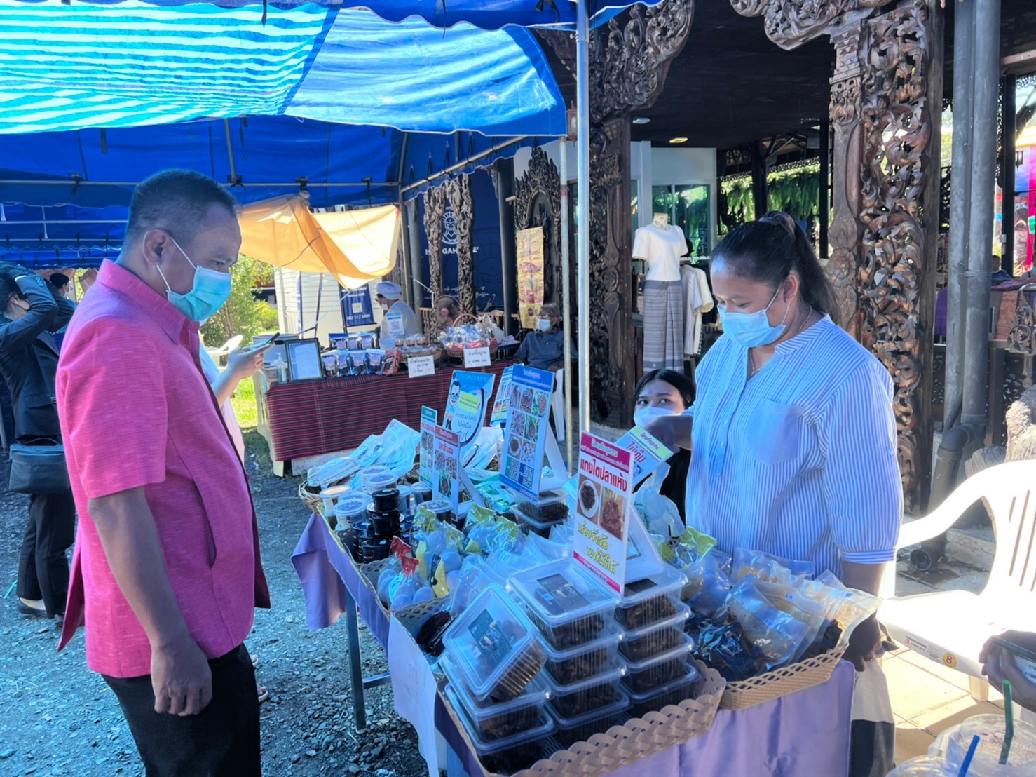  ประมงอุบลฯ ขับเคลื่อนโครงการ Fisherman Market ภายใต้กิจกรรมเปิดตลาด 
