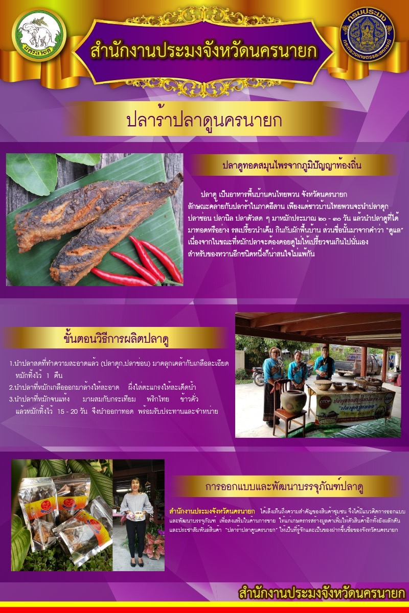 ปลาร้าปลาดู..นครนายก..คลิก