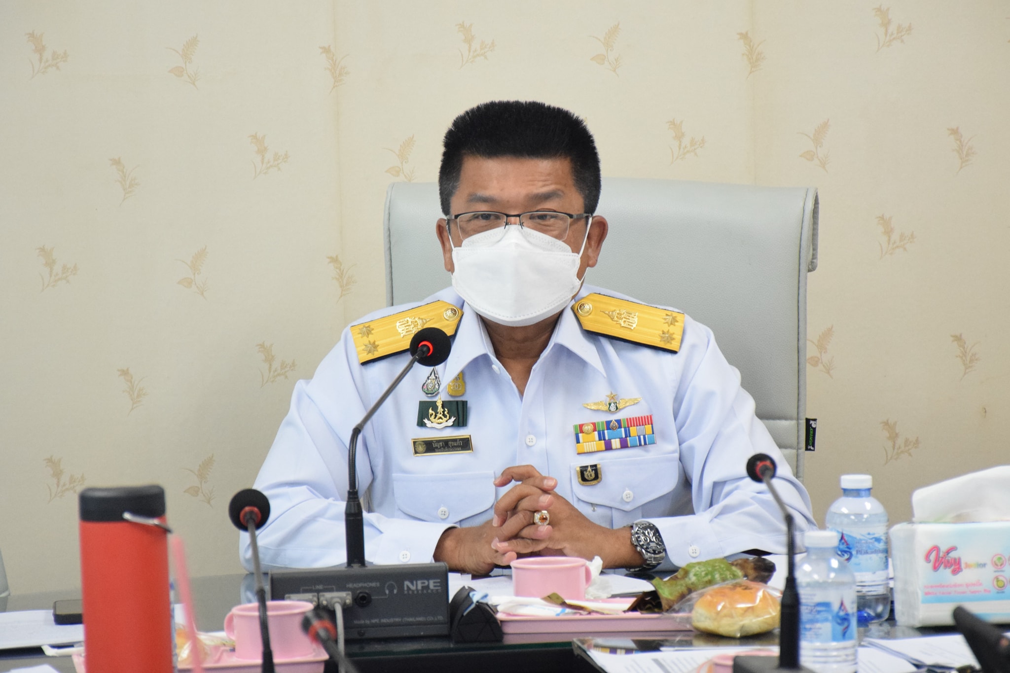 นายบัญชา สุขแก้ว รองอธิบดีกรมประมง เป็นประธานการประชุมเตรียมข้อมูลรายงาน EU ในส่วนที่เกี่ยวข้องกับกรอบกฎหมาย