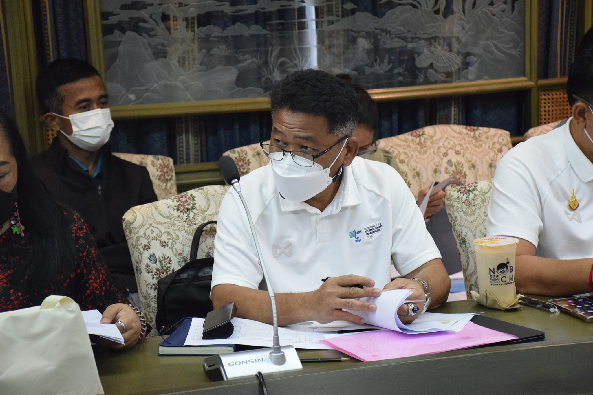 นายเฉลิมชัย สุวรรณรักษ์ อธิบดีกรมประมง เป็นประธานการประชุม งบกลาง รายการเงินสำรองจ่ายเพื่อกรณีฉุกเฉินหรือจำเป็น ประจำปี พ.ศ. 2565 โครงการเพิ่มประสิทธิภาพการแก้ไขปัญหาการทำประมงผิดกฎหมาย ขาดการรายงาน และไร้การควบคุม (IUU Fishing)