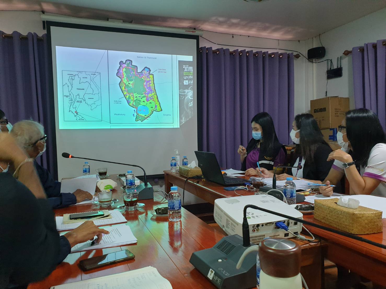 ประมงอำเภอควนขนุน เข้าร่วมประชุมหารือและแลกเปลี่ยนข้อมูลในการเตรียมความพร้อม เพื่อรับการตรวจประเมินของคณะกรรมการจาก FAO