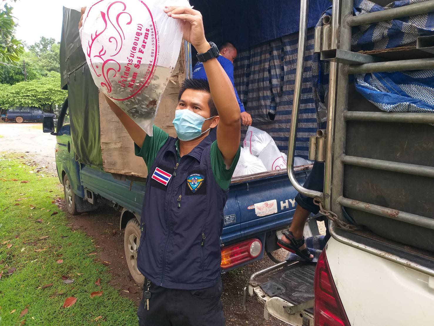 ตรวจสอบสินค้าประมง ส่งออกไปยัง สปป.ลาว..คลิก