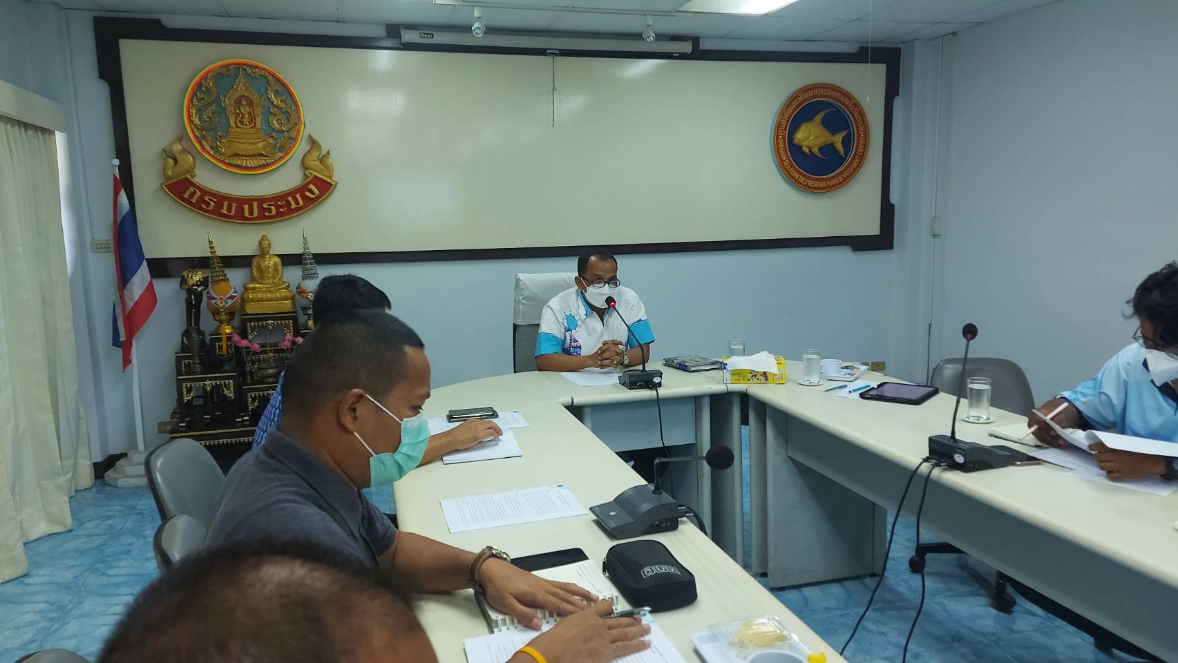 ประมงจังหวัดภูเก็ต เข้าร่วมประชุมเพื่อหารือถึงแนวทางการดำเนินงานเกี่ยวกับการแก้ไขปัญหาเครื่องมือประมงที่มีผลกระทบต่อพะยูน..คลิก