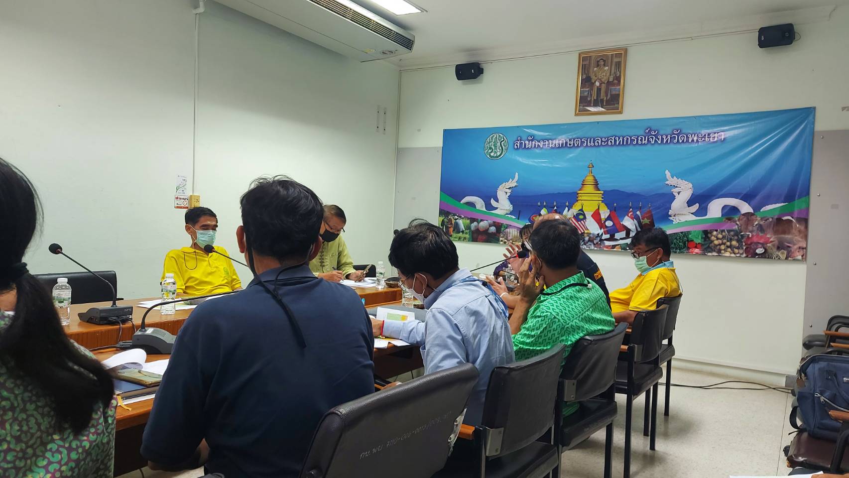 เข้าร่วมประชุมคณะกรรมการขับเคลื่อนงานด้านการเกษตรระดับจังหวัด(Single Command Province) SCP