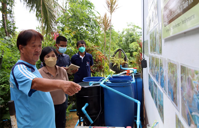 ติดตามผล ผลการดำเนินงานโครงการส่งเสริมการทำธนาคารปูเพื่อความยั่งยืนของทรัพยากรปูม้าและปูทะเลในเขตป่าชายเลนพื้นที่ภาคตะวันออก ต.ชำราก อ.เมือง จ.ตราด..คลิก
