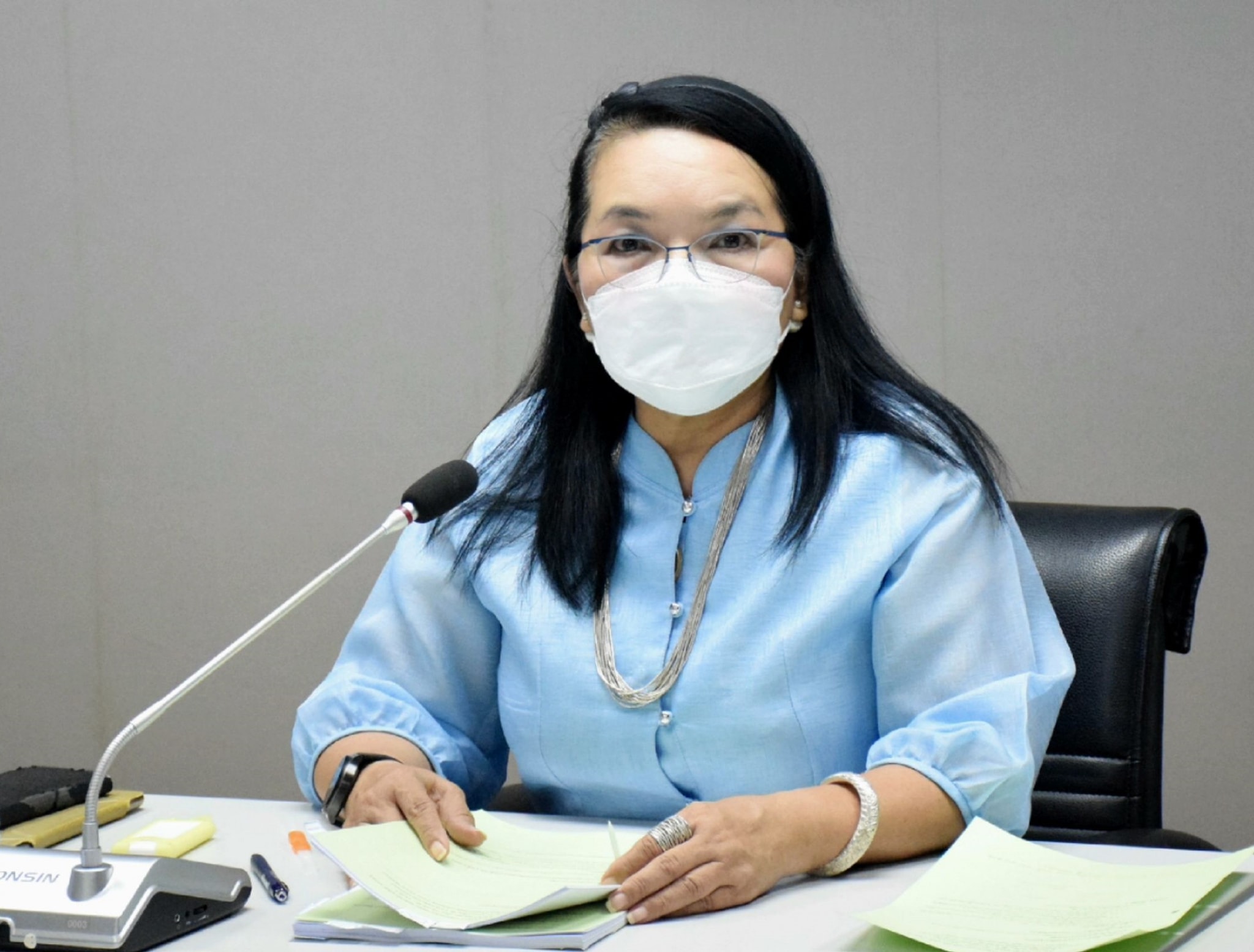 นางเพราลัย นุชหมอน รักษาการผู้ทรงคุณวุฒิด้านการจัดการประมง เป็นประธานการประชุมคณะกรรมการนโยบายคุณภาพสัตว์น้ำ ครั้งที่ 2/2565..คลิก