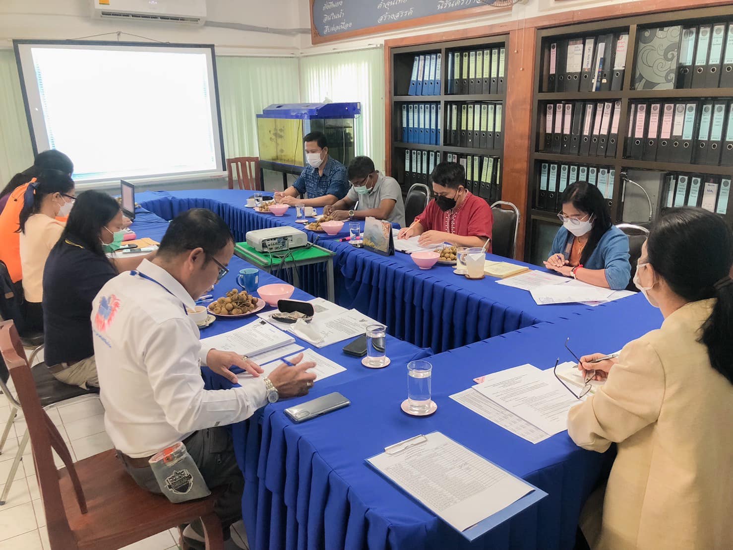 ประชุมคณะกรรมการขับเคลื่อนนโยบายของกรมประมง (Fisheries Co-ordinator : FC) และการประชุมประจำเดือน มิ.ย.2565..คลิก
